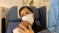 Alice Dixson’s video with first baby during flight to Manila goes viral