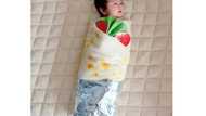 Liz Uy dresses baby Matias in burrito costume; gains netizens’ admiration