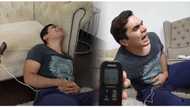 Hashim Alawi, napagulong sa sakit nang subukan ang pregnancy simulator