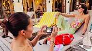 Beauty Gonzalez at Sarah Lahbati, may cute social media exchange tungkol sa casual photoshoot nila
