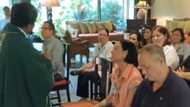 Gretchen Barretto attends mass with her mom