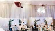 Kakaibang wedding reception sa Quezon City, viral sa social media