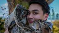 Dominic Roque posts photo of a snake around the neck amid Gerald Anderson-Julia Barretto's admission