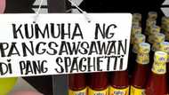 Witty community pantry patok sa netizens: "Kumuha ng pang-umagahan, di pang leche flan"