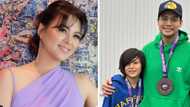 Lara Quigaman, ibinida ang achievement ng anak sa basketball