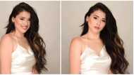Kylie Padilla wows netizens with stunning photos of herself in a lovely white dress