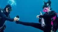 Jennylyn Mercado experiences underwater scare while scuba diving in Batangas