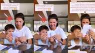 Camille Prats, ibinahagi ang cute moment ni Nolan: "First time to learn cutting"