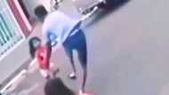 Video ng pagsagip ng isang lalaki sa batang akmang tatawid sa daan kahit maraming sasakyan, viral