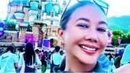 Korina Sanchez jokes about a photo of her in Disneyland: "My P10 Million Palace"