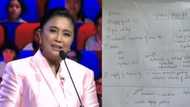 VP Leni Robredo, ipinakita ang handwritten notes na ginawa niya sa CNN Presidential Debate