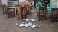 Teacher, dismayado sa kalat na iniwan ng mga botante sa loob ng silid-aralan
