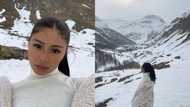 Photo of Nadine Lustre from her grand vacation in Val-d'Isère stuns netizens