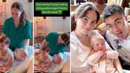 Cute video of baby Isabella Rose Manzano holding sitting position warms hearts