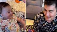 Video ng pagpapatawa ni Luis Manzano sa kanyang anak na si baby Rosie, kinagiliwan ng netizens