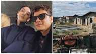 Jericho Rosales shows houses built from donations they raised for Ulysses victims