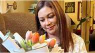 Dina Bonnevie, ibinida ang sorpresang bulaklak para sa kanya ng kanyang asawang si DV Savellano