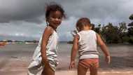 Video of Andi Eigenmann's kids Lilo and Koa having adorable moment on the shore warms hearts