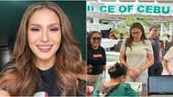 Zsa-Zsa Padilla personally goes to Cebu and hands over ready-to-eat food packs and monetary aid