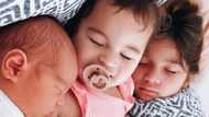 Andi Eigenmann shares heartwarming photos of her 3 children in bed together