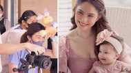 Jessy Mendiola, ibinahagi ang video ng first photoshoot ni Baby Rosie: "First magazine cover"