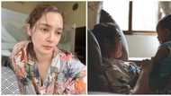 Ryza Cenon, ikwinento ang pagkakahulog ng kanyang anak sa mula sa kama