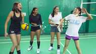 Alex Gonzaga plays volleyball with the MVPs in viral video