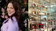 KC Concepcion, ipinasilip ang kanyang book shelf sa kanyang bahay sa Amerika