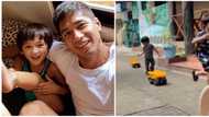 Aljur Abrenica captures precious moments with his children