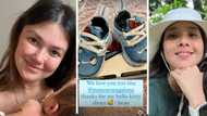 Angelica Panganiban, flinex ang cute Hello Kitty shoes na regalo ni Maxene Magalona para kay Bean