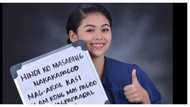 Netizens, hinangaan ang grad pic ng estudyanteng nagbigay pugay sa kanyang mga magulang