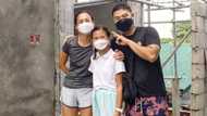 Bettina Carlos & family visit construction of their brand new house