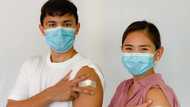 Sarah Geronimo, Matteo Guidicelli receive 1st COVID jabs; urge followers to get vaccinated