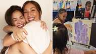 Solenn Heussaff, ipinasilip ang art class nina Tili, Dahlia at Maëlys