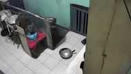 CCTV footage exposes security camera installer as suspect in Manila LPG tank theft