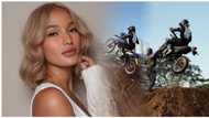 Sarah Lahbati, pinasalamatan si Richard Gutierrez na pinayagan siyang mag-motocross