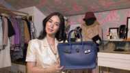 Heart Evangelista explains the lovely 'bribe' history of her blue Birkin bag