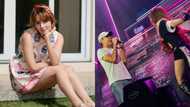 Neri Miranda reacts after Chito Miranda's appearance at Yeng Constantino's concert