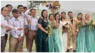 Maulang outdoor wedding, umantig sa puso ng maraming netizens