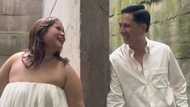 Moira Estrada at fiancé, sweet na sweet sa kanilang prenup shoot; pasilip sa shoot, inilabas