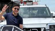 Jak Roberto, ibinida ang bago niyang kotse; celebs, nag-react