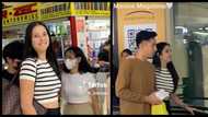 Maxene Magalona greets some fans in a mall while walking with rumored boyfriend