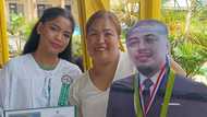 Isang standee ang naging sentro ng emosyon sa graduation sa Quezon