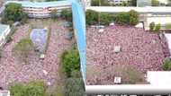 Aerial shots of the 36K-strong crowd at the Camanava rally go viral