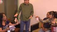 Misis at hipag, nagsampalan sa Tulfo dahil sa kabit ni mister, si kuya, tameme lang