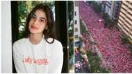 Anne Curtis, napa "wow" sa dami ng tao sa Pasig rally ng Leni-Kiko tandem