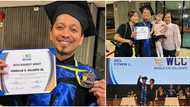 Jhong Hilario, nakatanggap ng "highest merits" sa pagtatapos nya ng Masters degree