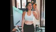 Pauleen Luna shows off her abs in a viral video on social media