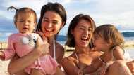 Anne Curtis & Solenn laugh as Dahlia, Thylane get emotional on a beach