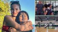 Sarah Lahbati, ibinida ang husay ni Zion Gutierrez sa basketball